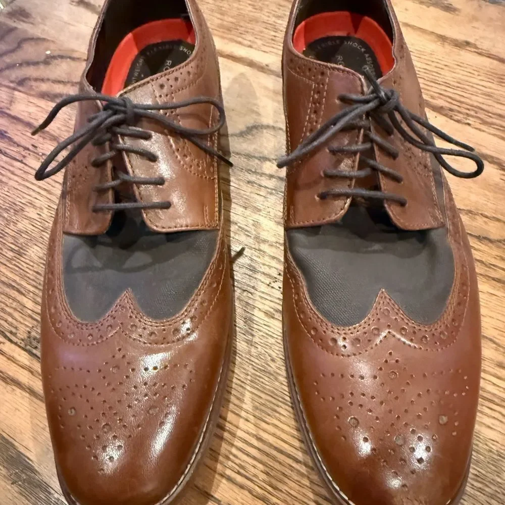 Rockport Brown wingtip Men's Oxfords
